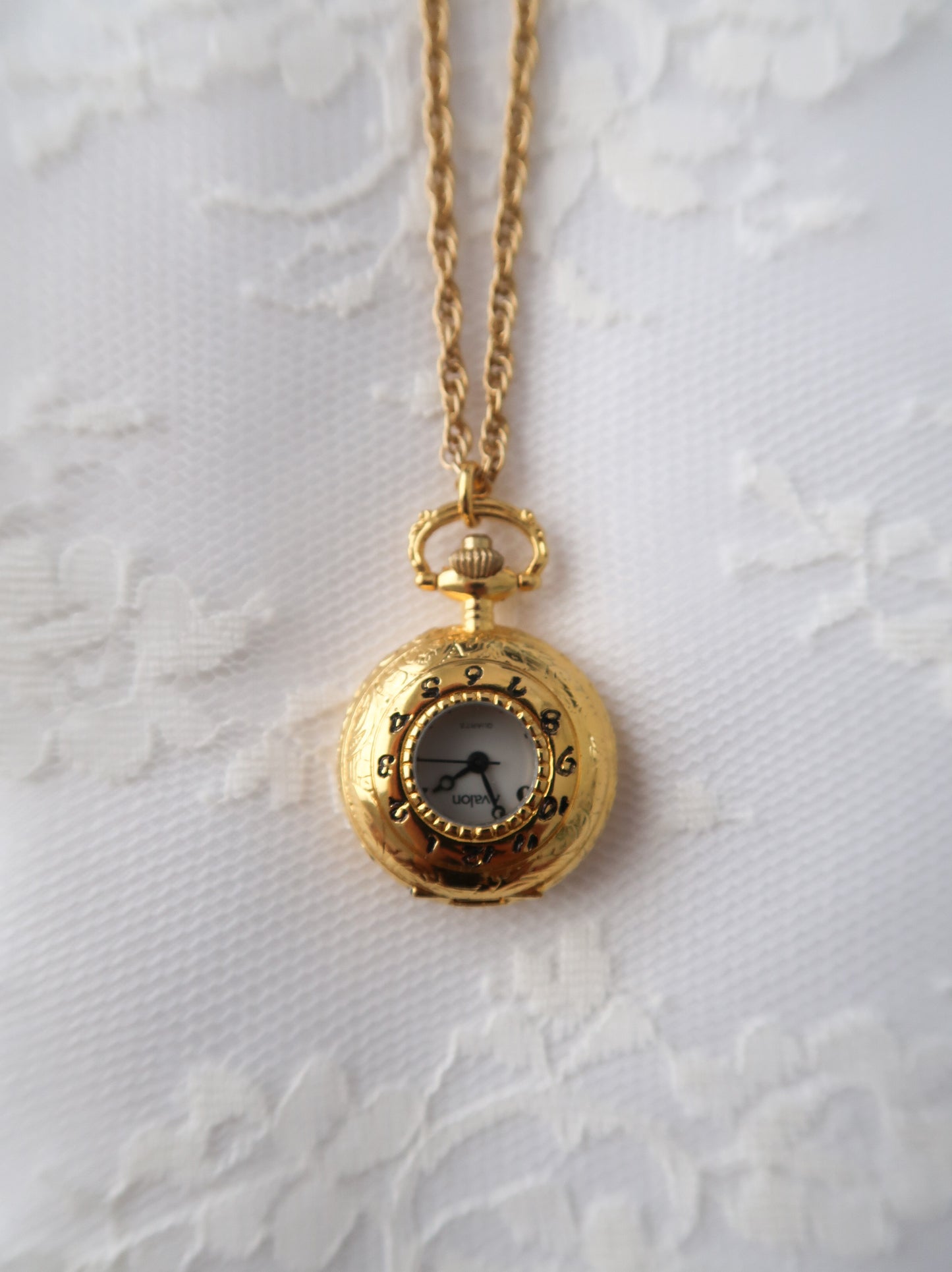 Clock Necklace